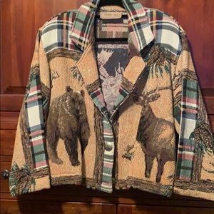 Rustic Tapestry Blazer